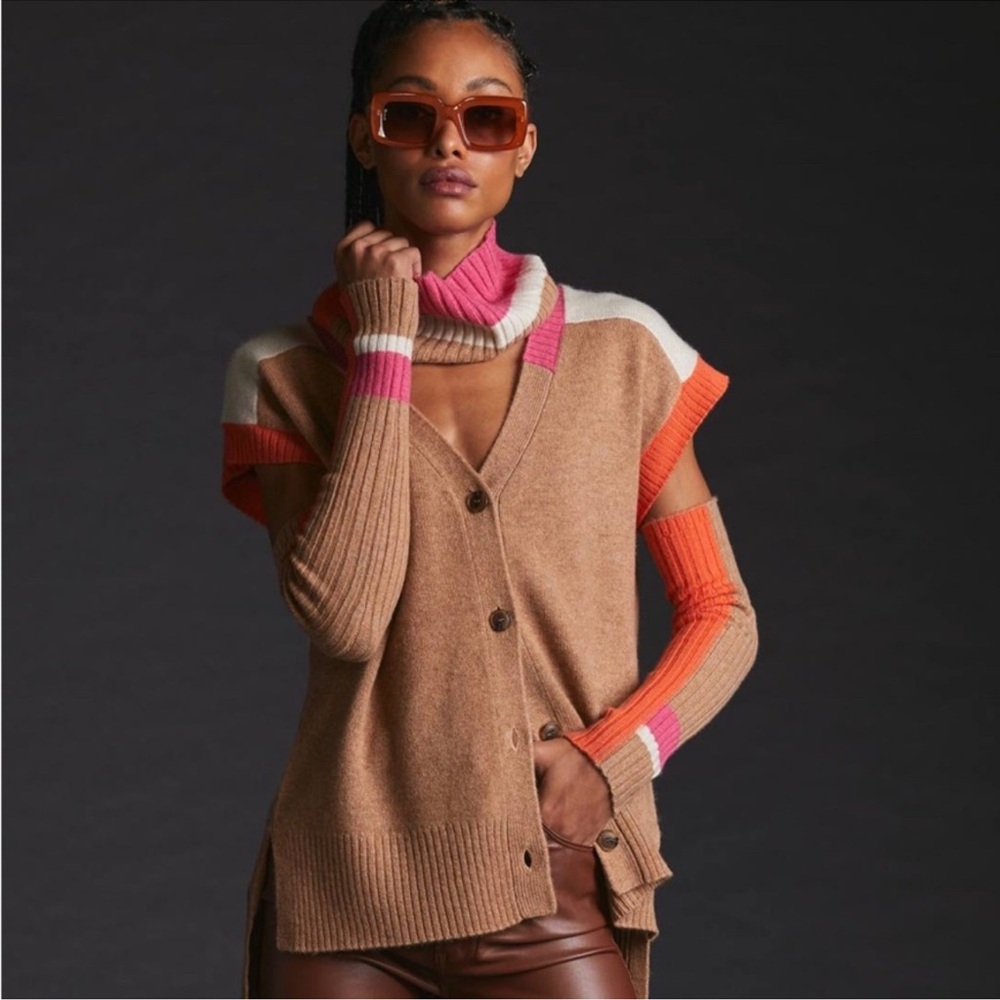 Maeve Three-Piece Cashmere Vest Set